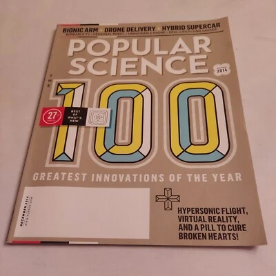 2014 December, Popular Science Monthly Magazine, Greatest Innovations (CP165)  - Image 1 of 3