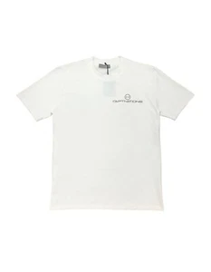 WHITE - MENS T-SHIRT (HIGH QUALITY) WITH SHORT SLEEVE- Medium (FREE SHIPPING) - Picture 1 of 6