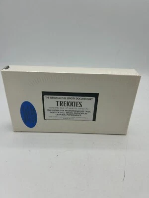 Trekkies (VHS, 1999) Funny Star Trek Documentary Promo Copy Sealed Rare - Image 1 of 2