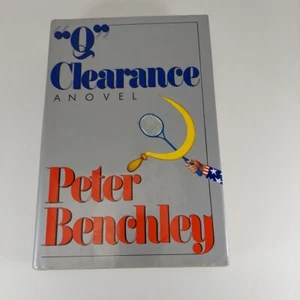 Q Clearance by Peter Benchley 1986 Random House 2nd Printing HCDJ - Picture 1 of 13