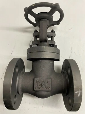 BONNEY FORGE L311-LE Gate Valve 1-1/2" 300 RF Flanged A105N Forged Steel Trim #8 - Image 1 of 4