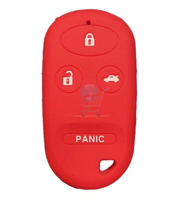 Подходит для Honda Accord Acura ZDX MDX CL TL 4 кнопки дистанционный брелок силиконовый чехол - Изображение 1 из 4