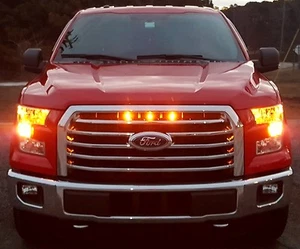 2015-17 Ford F150 Raptor Style Grille Light Kit 100% Plug and Play - Picture 1 of 7
