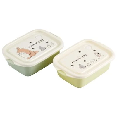My Neighbor Totoro Skater Bento Lunch Box (16.91oz) 500ml×2P March Japan New - Image 1 of 4