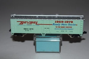 N Scale Bev-Bel 20th Anniversary 50' Single Door Boxcar 1979 C37364 - Picture 1 of 3