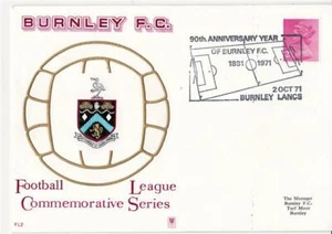Dawn Football League Commemorative Series - Cover FL2 (Burnley F.C.) - Picture 1 of 1