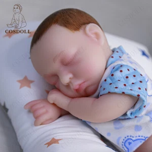 MUÑECA RENACIDA DE SILICONA SUAVE COMPLETA 12" BEBÉ RECIÉN NACIDO NIÑA MUÑECA - Imagen 1 de 16