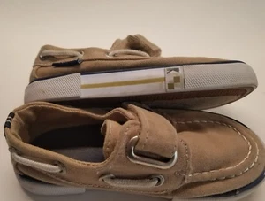 Zapatos de lona Nautica para niños pequeños Little River Boat marrón 8 - Imagen 1 de 6