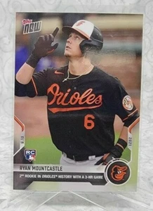 Ryan Mountcastle - 2021 MLB TOPPS NOW Card 383 RC Rookie 3 HR game 2nd Orioles - Picture 1 of 2