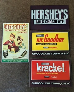 VINTAGE Hershey's Postcards *Lot of 4 *Chocolate / Krackel / Mr. Goodbar - Picture 1 of 2