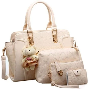 Women's Fashion Handbags Tote Bags Shoulder Bag Top Handle Satchel Purse Set ... - Picture 1 of 7