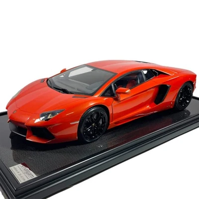 Modellino Auto Amalgam Fine Models 1/8 Lamborghini Aventador LP 700-4 Orange - Immagine 1 di 4