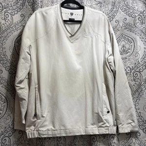 PEPSI COLA NIKE GOLF Swoosh col V pull coupe vent manches longues homme L - Photo 1/11