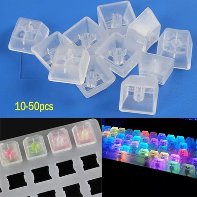 Mechanical Keyboard Transparent Key Caps ESC OEM R4 Height Keycap Replacement - Image 1 of 4