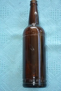 COLLECTABLE Beer/Stout Bottle. As NEW RARE 1941 AMBER.NSW Bottle Company Pty Ltd - Foto 1 di 1