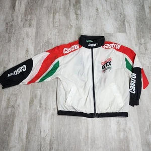 Vintage Castrol GTX Racing Lightweight Windbreaker Jacke Gr. XL - Bild 1 von 10