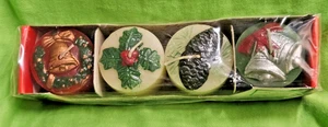 Hostess De Lites Vintage 4 Pack Votive Scented Christmas Candles SEALED - Picture 1 of 8
