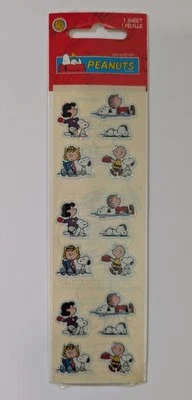Vintage SandyLion Peanuts Stickers Sealed Snoopy Charlie Brown Lucy Sally Linus - Image 1 of 2