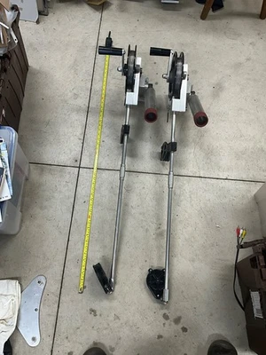 Downriggers manuales Big Jon (2) - Pluma ajustable, soportes de varilla - Usado, bonito  Foto 1 de 4