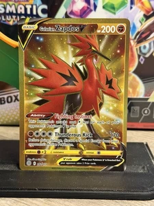 Galarian Zapdos V (Secret) 182/172 Swsh09: Brilliant Stars Holo - Bild 1 von 2