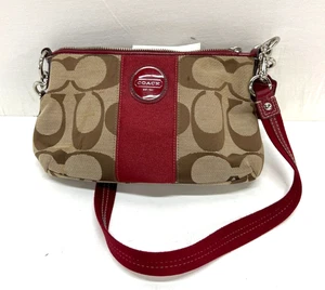 Coach H1176-F17439 Signature Demi Monogram Canvas Shoulder Bag - Picture 1 of 8
