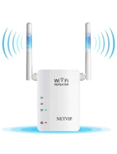 WiFi Range Extender 300M Wireless Repeater WiFi Booster 2.4GHz Mini Extender - Picture 1 of 7