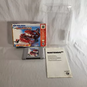 Nintendo N64 Snocross in BOX TESTED & GUARANTEED! w/ protector - Picture 1 of 6