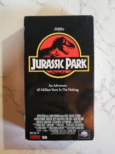 JURASSIC PARK VHS Tape, COMPLETE/TESTED SEE PHOTOS (VHS63) - Imagen 1 de 4