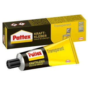 Pattex Kraftkleber Transparent 125g Tube Kontaktkleber Flexibel Universal PXT2C - Bild 1 von 3