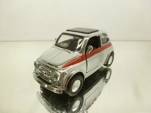 NEW-RAY FIAT 500F SPORT PULLBACK - CHROME 1:32 - GOOD CON. - 53 - Imagen 1 de 6