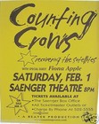 COUNTING CROWS 1997 "RECOVERING THE SATELLITES TOUR" PENSACOLA CONCERT POSTER 
