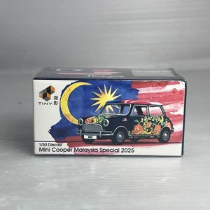1/50 TINY Hong Kong Mini Cooper Malaysia Special 2025 TMCS ATCMY64002 - Picture 1 of 2