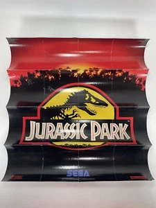 VINTAGE JURASSIC PARK/SEGA GENESIS POSTER INSERT - Picture 1 of 5