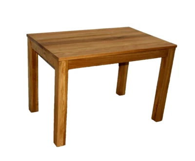 Massivholz Eßtisch 110x70cm Wildeiche geölt Küchen-tisch klein Holz Schreibtisch - Bild 1 von 4