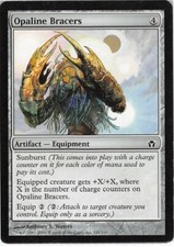 Opaline Bracers *PLAYSET* Magic MtG x4 Fifth Dawn MP