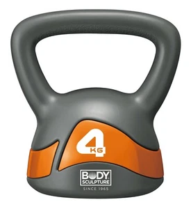 Kettlebell 4kg. Large Handle to enable double hand grip Body Sculpture BW117-04 - Picture 1 of 1