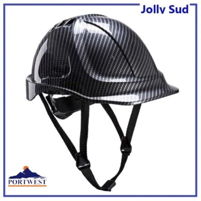 PORTWEST Elmetto da Lavoro Caschetto Leggero Casco di Sicurezza Protezione Protettivo