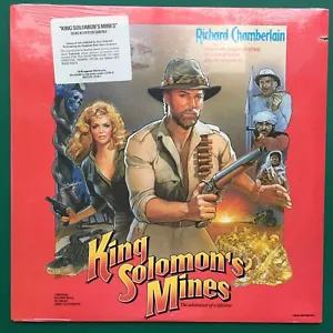 Jerry Goldsmith KING SOLOMON'S MINES Soundtrack LP Richard Chamberlain US SEALED - Picture 1 of 12