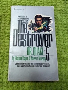 The Destroyer #5 - Dr. Quake by Richard Sapir & Warren Murphy - Picture 1 of 1