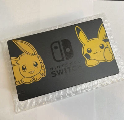 LIMITED EDITION Nintendo Switch Lets Go Pikachu & Eevee Edition Dock ONLY! - Image 1 of 4