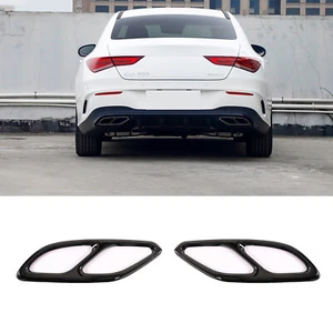 Cubierta de escape de acero inoxidable adecuada para Mercedes CLA X118 C118 a partir de 2020 - Imagen 1 de 7