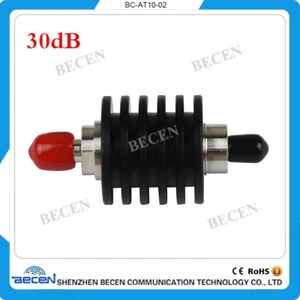 10W SMA 30db Attenuator coaxial Attenuator sma male to female DC-3GHz 50ohm - Picture 1 of 7