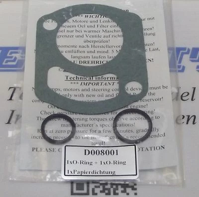 BEROKIT Dichtungssatz für Solopumpen, Deutz,Fendt,Bosch durchschraubausführung 60x60