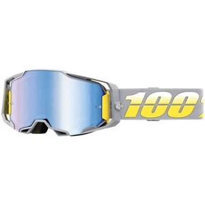 100% Armega Goggles Complex - Blue Mirror Lens 50005-00006 - Picture 1 of 3