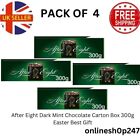 After Eight Dark Mint Chocolate Carton Box 300g Easter Best Gift X4