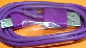 LILA Micro USB Daten Ladekabel für Doro Phone Easy 605 680 612 618 615 626 - Bild 1 von 2