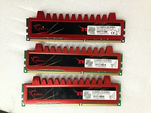 Lots 3x4GB G.SKILL RIPJAWS F3-12800CL9S-4GBRL DDR3-1600MHz Memory - Picture 1 of 3
