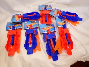 Hot Wheels Car Track Launcher Lot of 7 Blue/red Mattel Hot Wheels Tracks NEW - Picture 1 of 3
