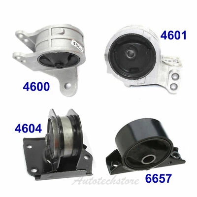 Engine Motor & Trans Mount 95-99 For Chrysler Sebring Auto 4600 4601 4604 6657 — 第 1/4 张图片
