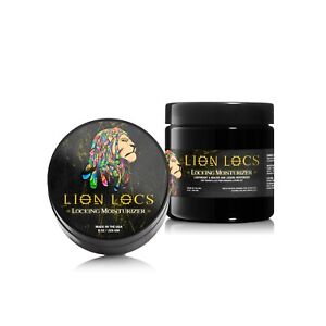 LION LOCS HAIR LOCKING DREADS MOISTURIZER GEL FOR DREADLOCKS AND LOCKS 8OZ JAR 